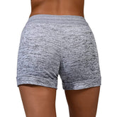 Women's bottom quick dry pants yoga pants casual sports waist strap stretch shorts Sai Feel